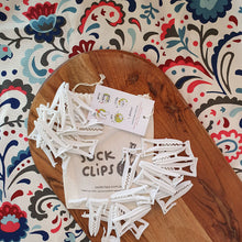 Load image into Gallery viewer, Sock Clips - 25 pack, keep 25 pairs of socks together, forever