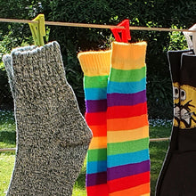 Load image into Gallery viewer, socks hanging on the clothes line
