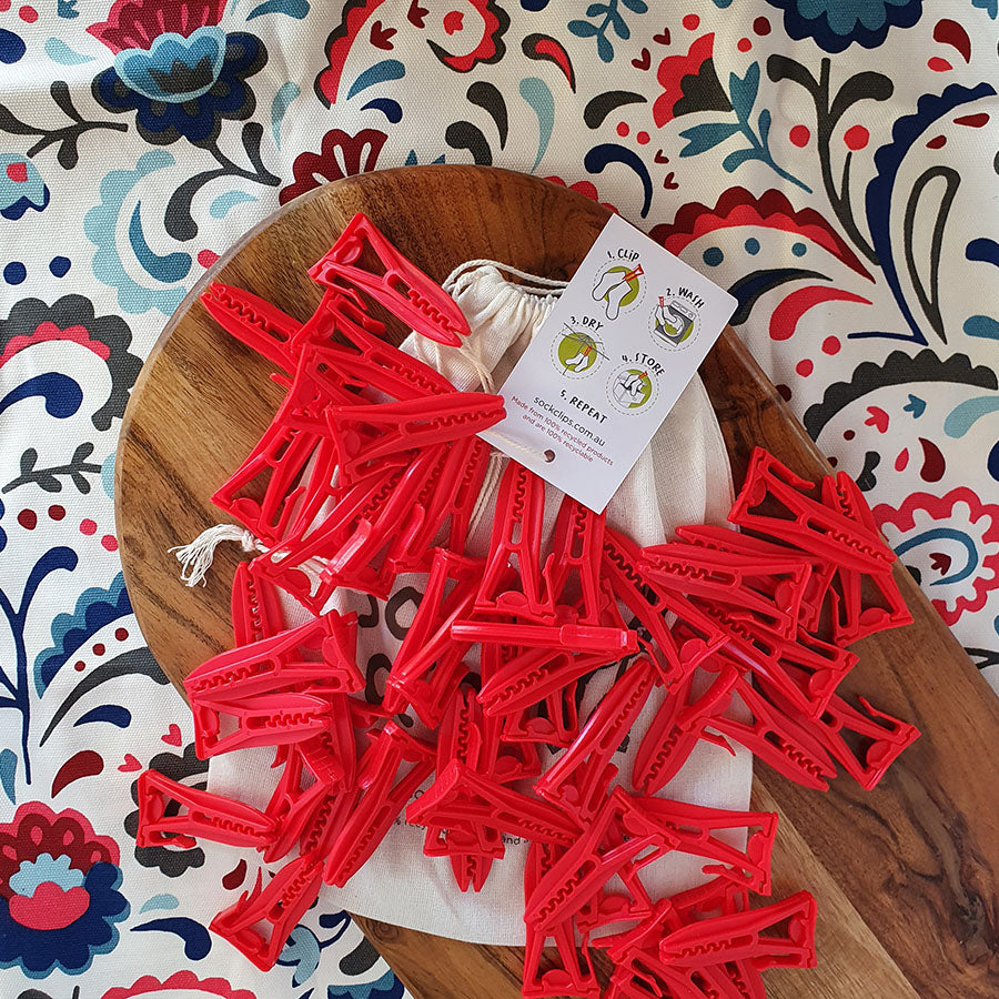 Sock clips on sale